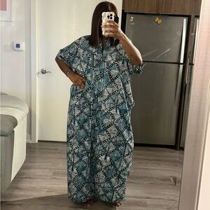 African fashion Ankara Bubu maxi Patterned Dress